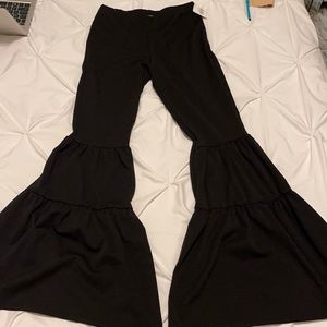 Flare leg pants